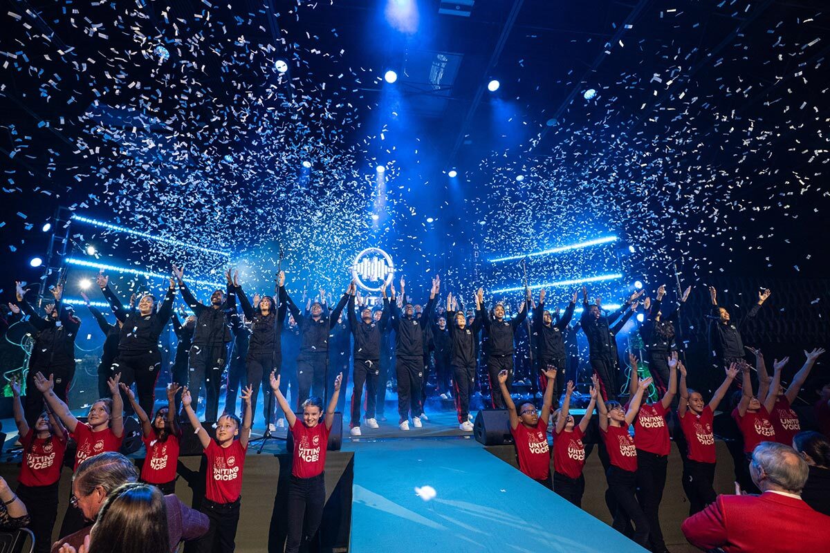 Red jacket optional 2025 confetti